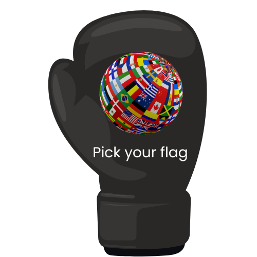 Boxing Glove Flags